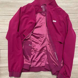 FIGS Women's Dark Magenta Sydney - Scrub Jacket - L